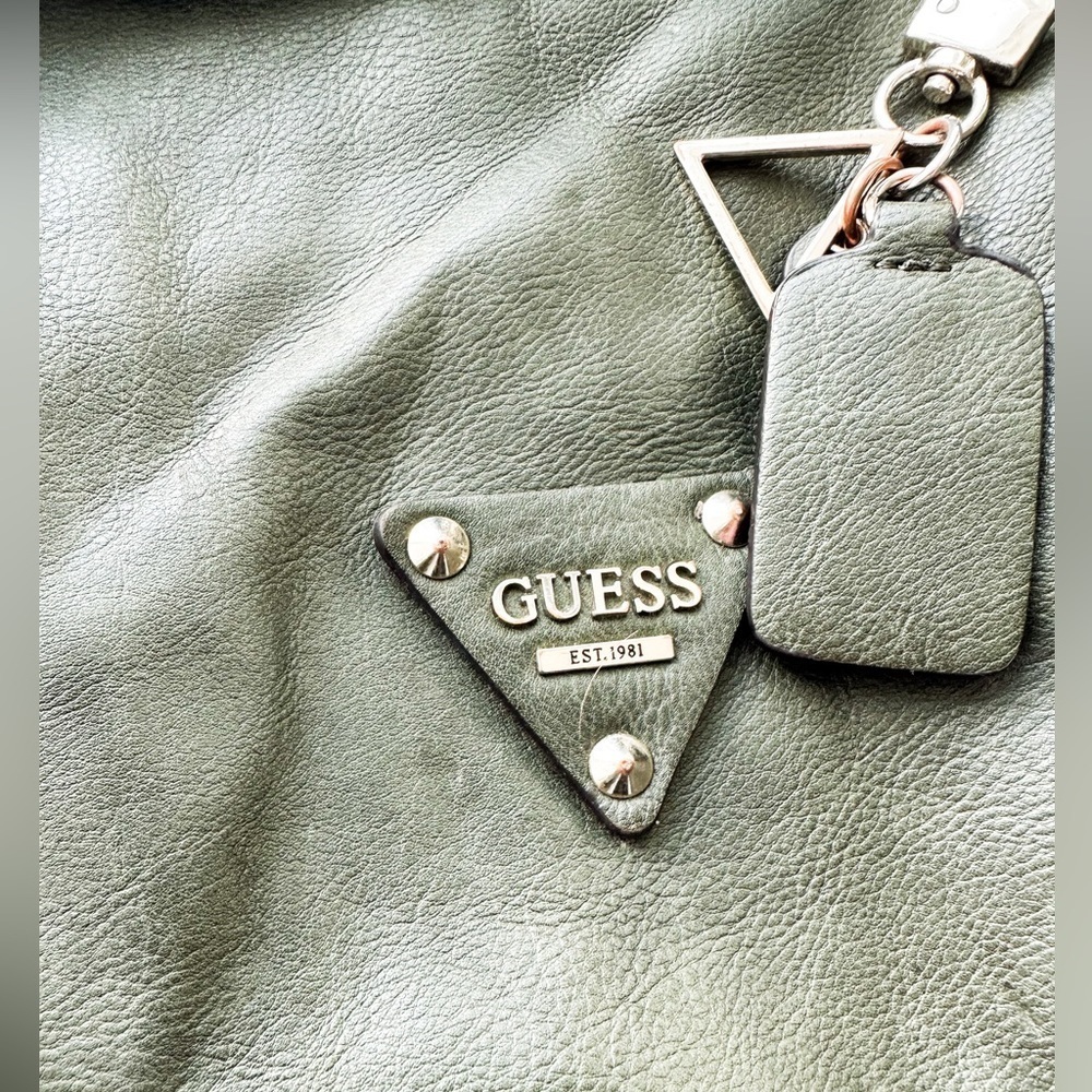 Guess - Side Body Bag/Purse - Deep Green - Picture 2 of 9